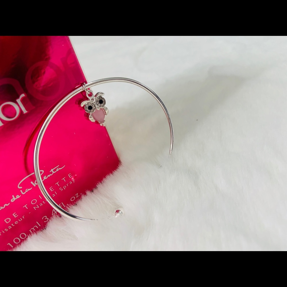 Sterling silver bangle bracelet